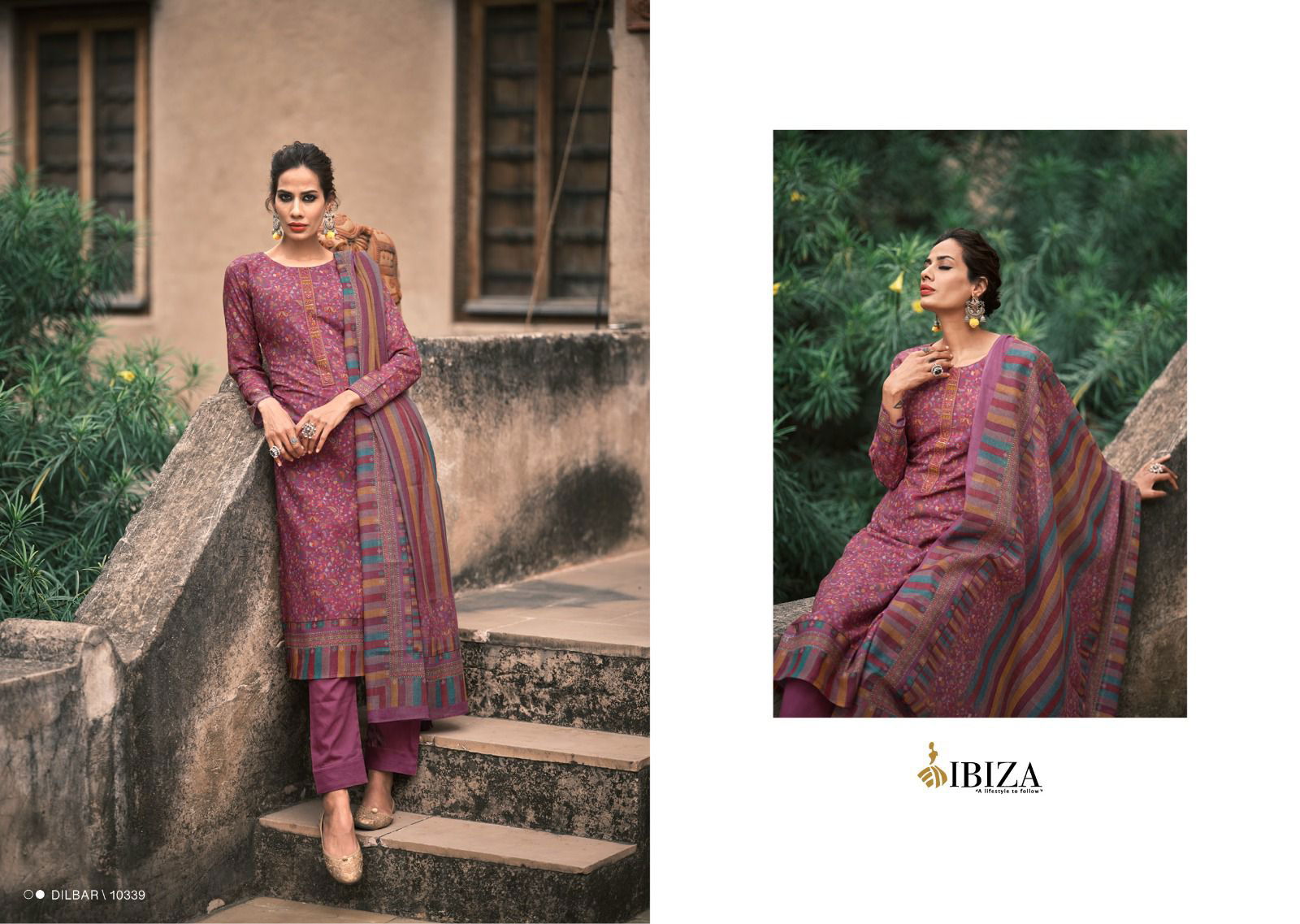 Dilbar By Ibiza 10339-10346 Cotton Salwar Suit Catalog